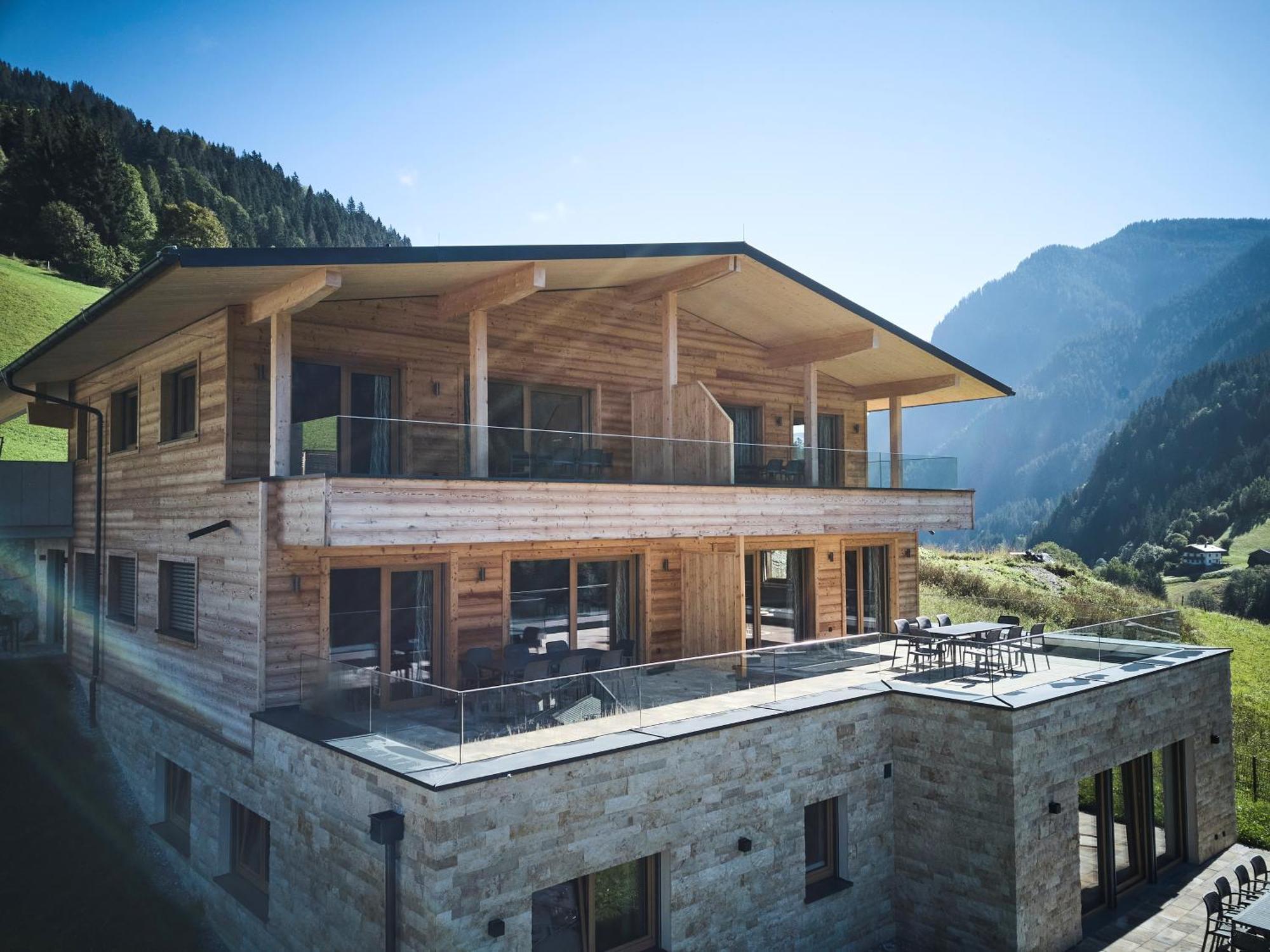 Alpenparks Chalet & Apartment Steve Lodge Viehhofen Ngoại thất bức ảnh